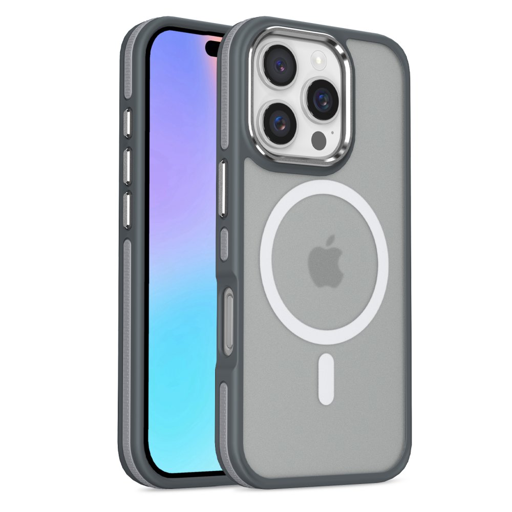 Joko iPhone 16 Pro Winner Magsafe Kapak - Gri