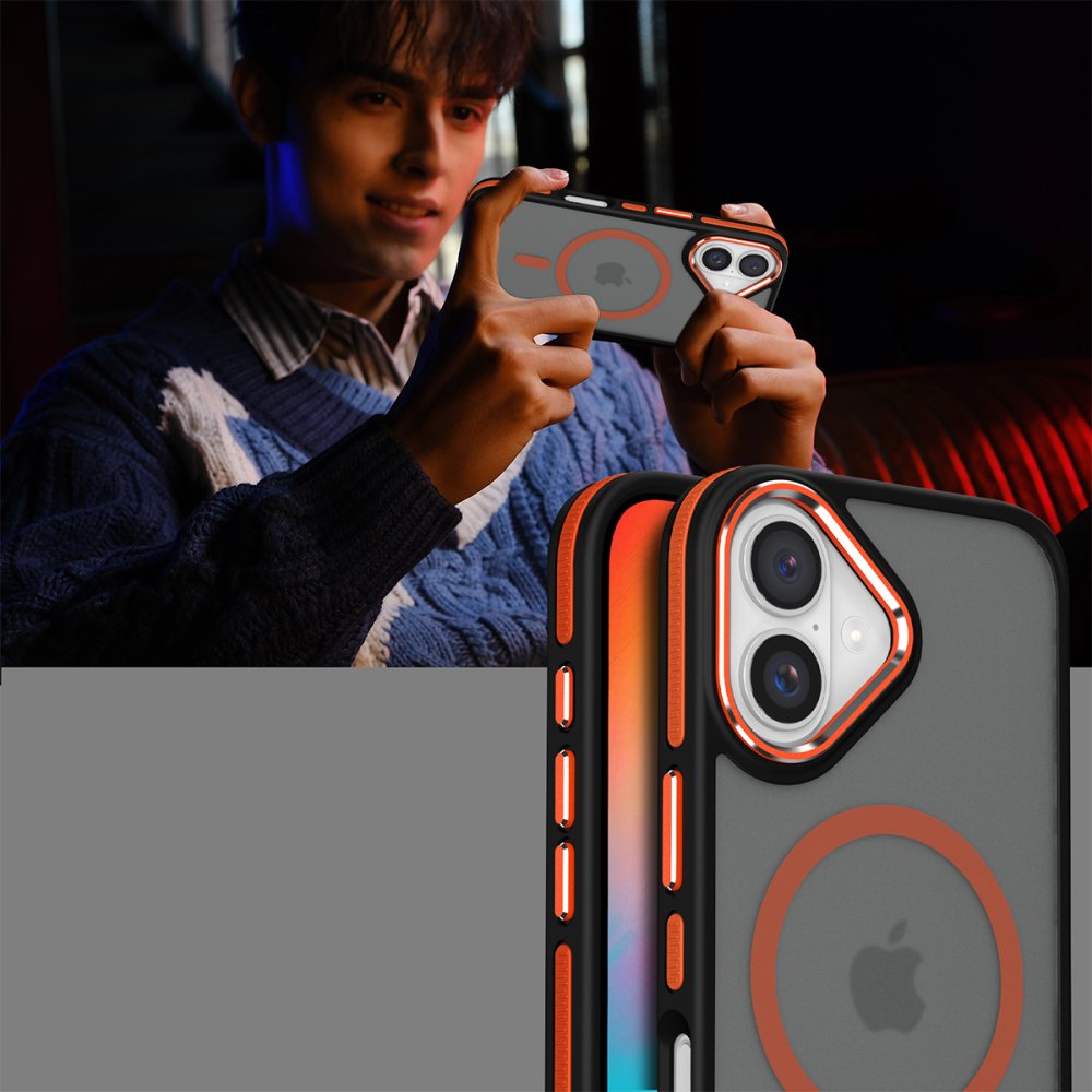 Joko iPhone 16 Winner Magsafe Kapak - Turuncu