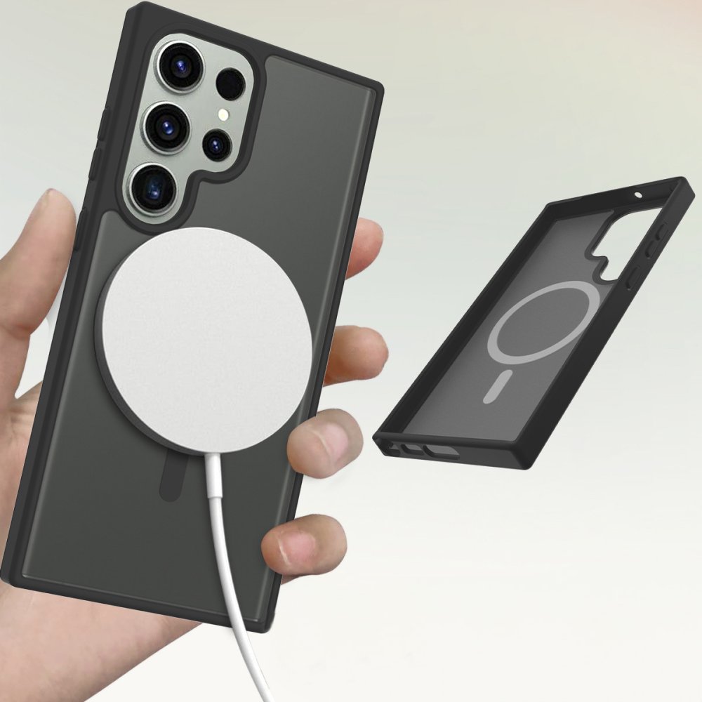 Joko Samsung Galaxy S23 Ultra Jota Magsafe Kapak - Derin Mor