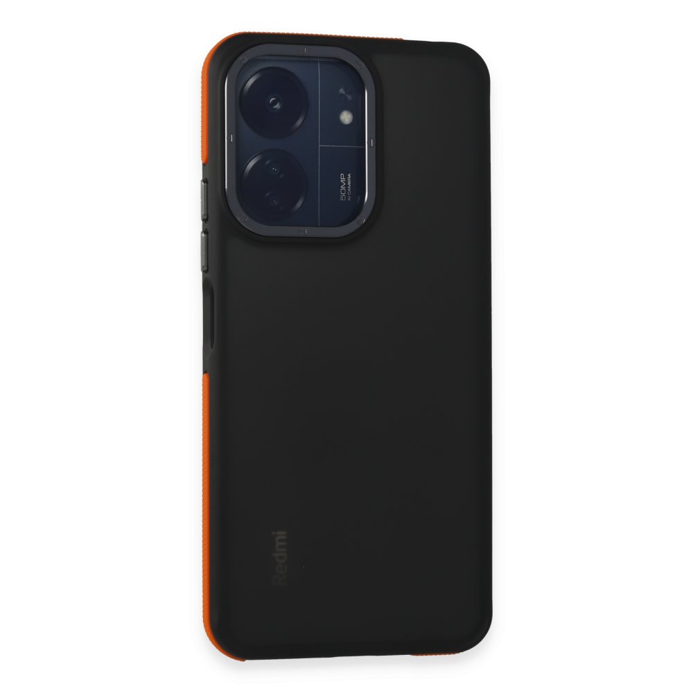 Newface Xiaomi Poco C65 Harvel Kapak - Turuncu