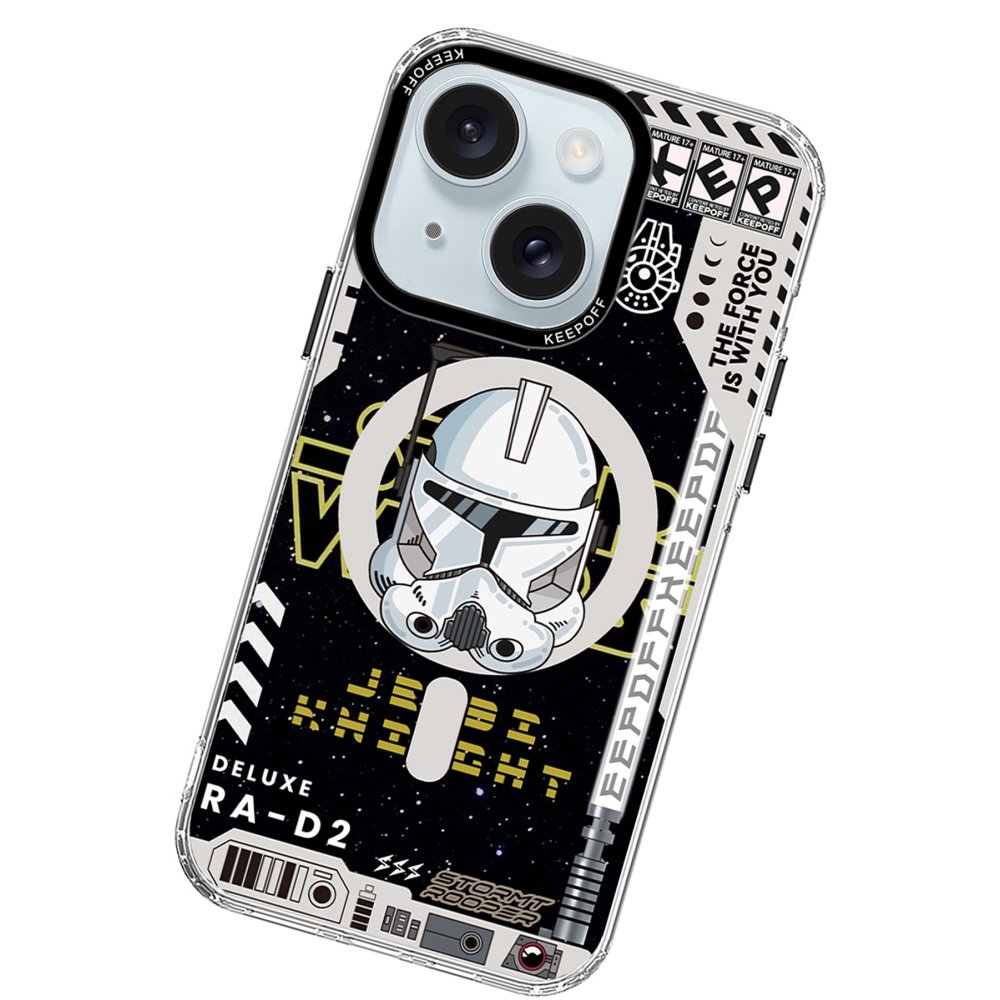 Keep Off iPhone 15 DNA Magsafe Kapak - Jedi Knight