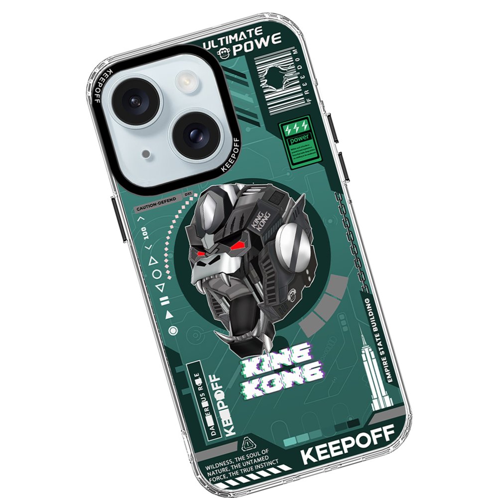Keep Off iPhone 15 DNA Magsafe Kapak - King Kong