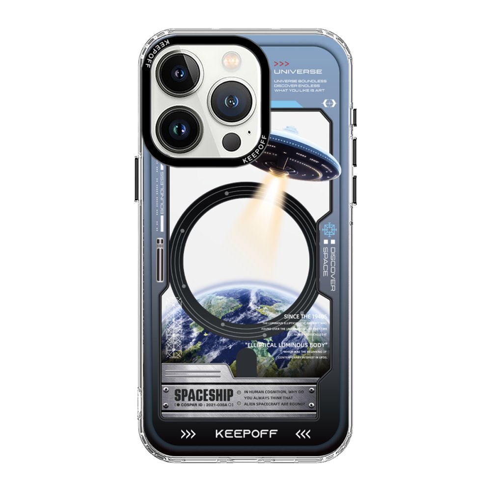 Keep Off iPhone 15 Pro Max Aerospace Magsafe Kapak - Aircraft