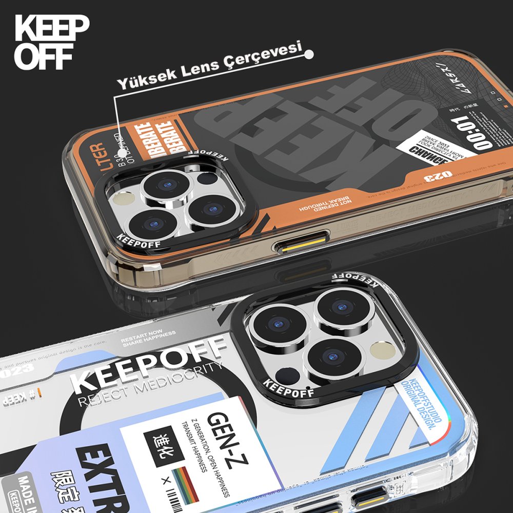 Keep Off iPhone 15 Pro Max Imagination Of Time Magsafe Kapak - Escape From