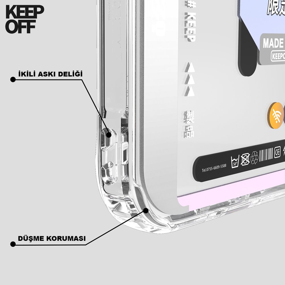 Keep Off iPhone 15 Pro Max Imagination Of Time Magsafe Kapak - Extraordinary