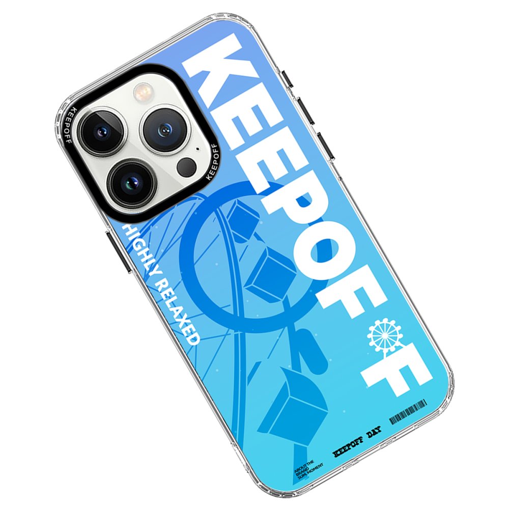 Keep Off iPhone 15 Pro Summer Travel Magsafe Kapak - High Relaxation