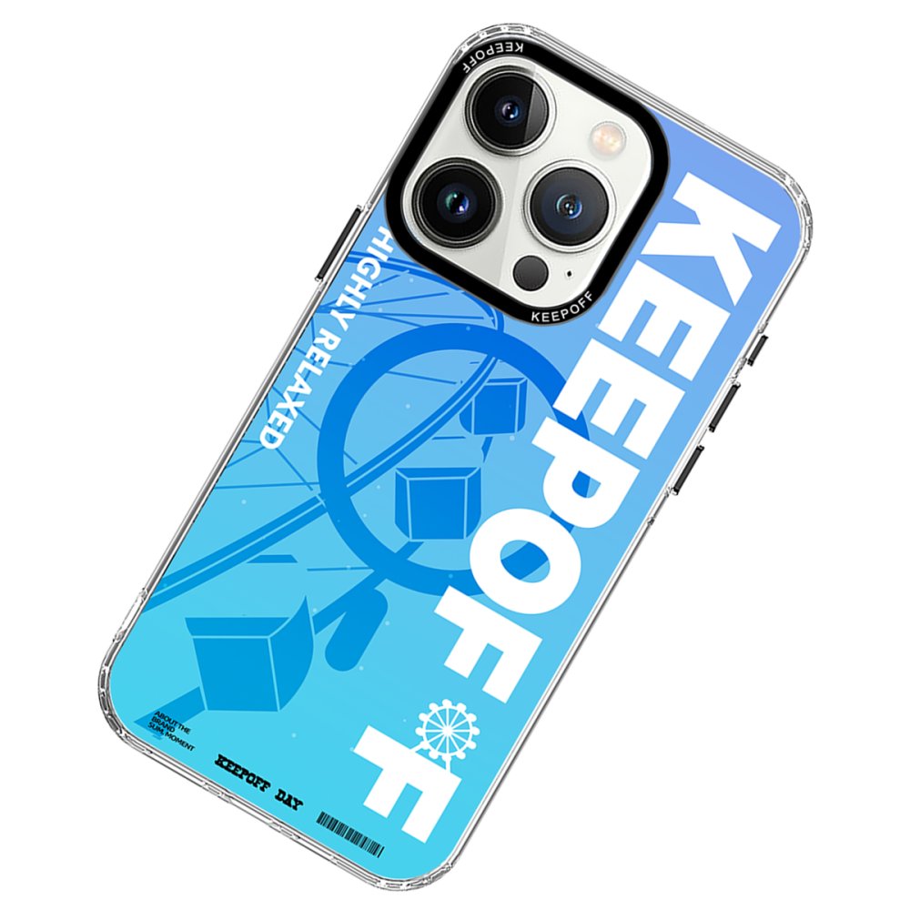 Keep Off iPhone 15 Pro Summer Travel Magsafe Kapak - High Relaxation