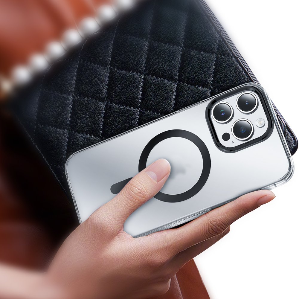 Keephone iPhone 15 Dazzle Pro Matte Magsafe Kılıf - Mavi
