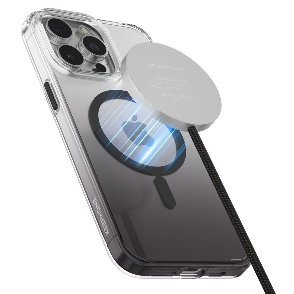 Keephone iPhone 15 Pro Max Aurora Pro Magsafe Kılıf - Mavi