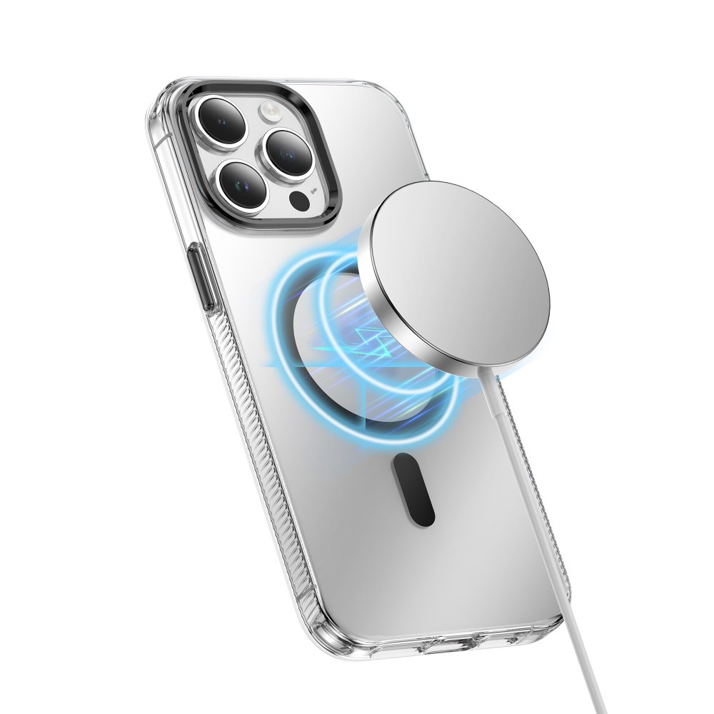 Keephone iPhone 15 Pro Max Dazzle Pro Matte Magsafe Kılıf - Titan Gold