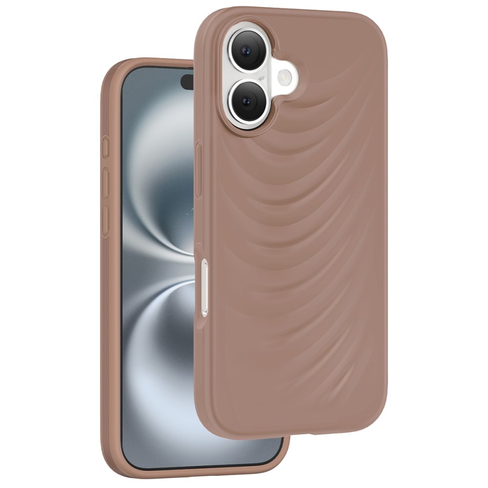 Keephone iPhone 16 Benassi Magsafe Kılıf - Çöl Titanyum