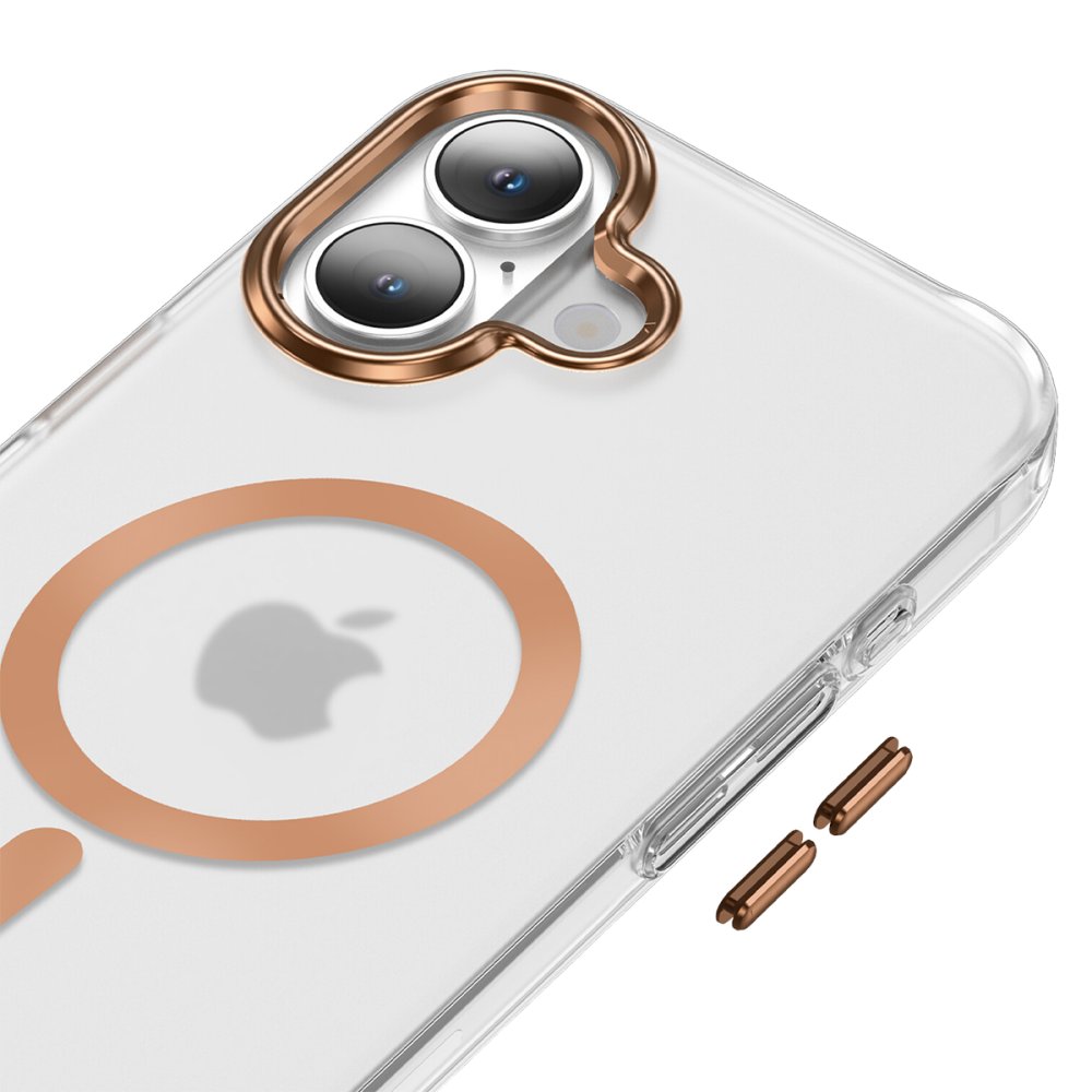 Keephone iPhone 16 Dazzle Pro Matte Magsafe Kılıf - Siyah Titanyum