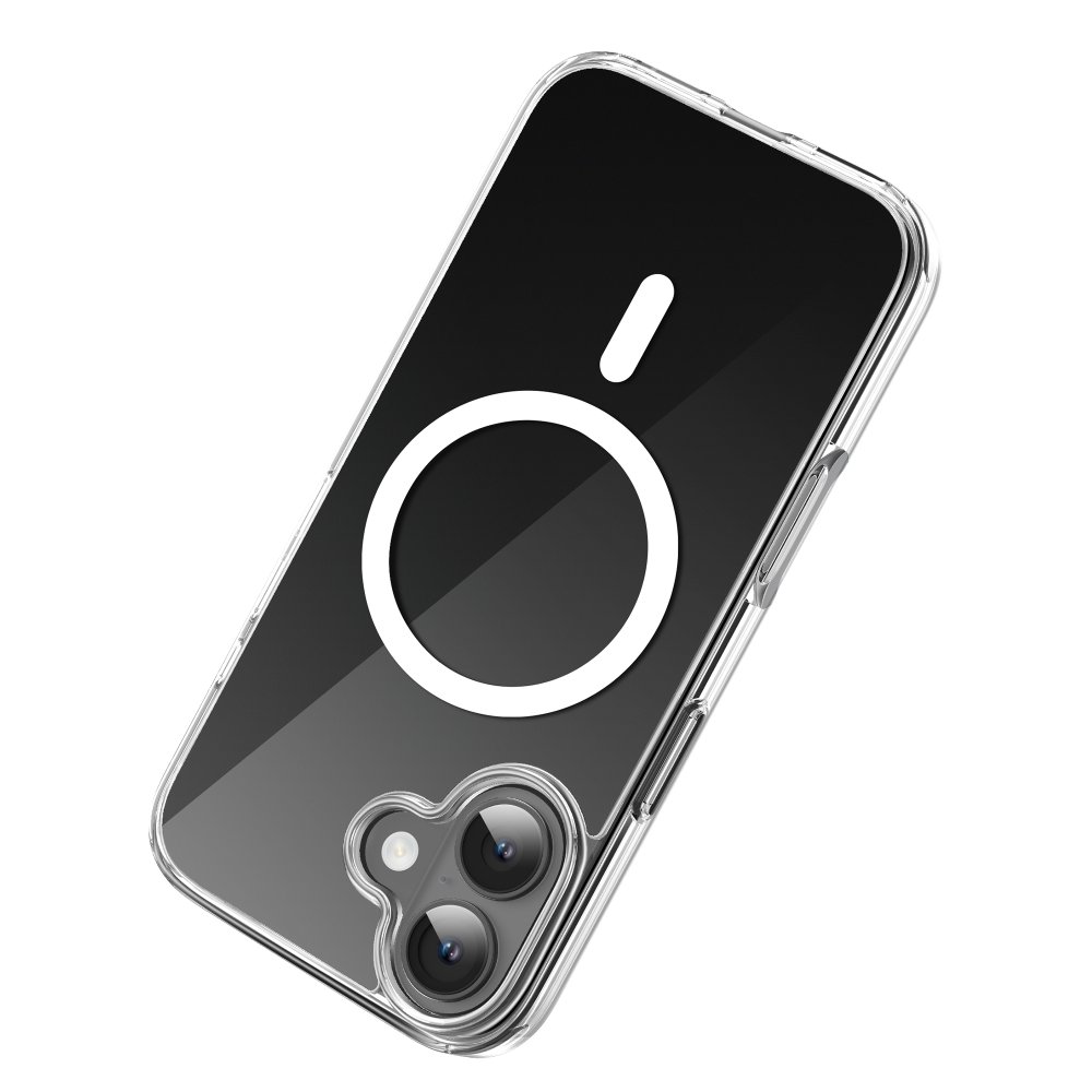 Keephone iPhone 16 Hybrid Pro Magsafe Kılıf - Şeffaf