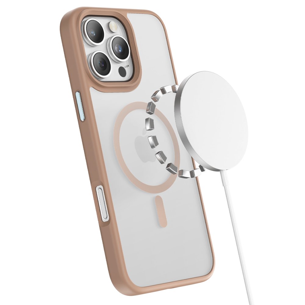 Keephone iPhone 16 Pro Mago Pro Magsafe Kılıf - Natural Titanyum