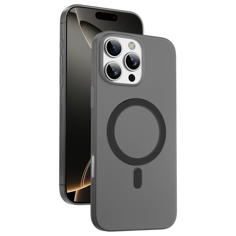 Keephone iPhone 16 Pro Max AirSkin Pro Magsafe Kılıf - Siyah