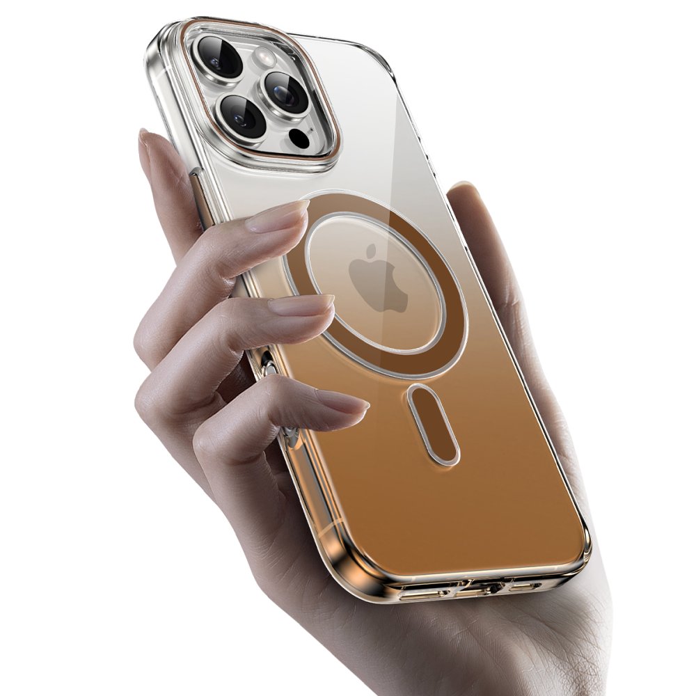 Keephone iPhone 16 Pro Max Aurora Pro Magsafe Kılıf - Çöl Titanyum