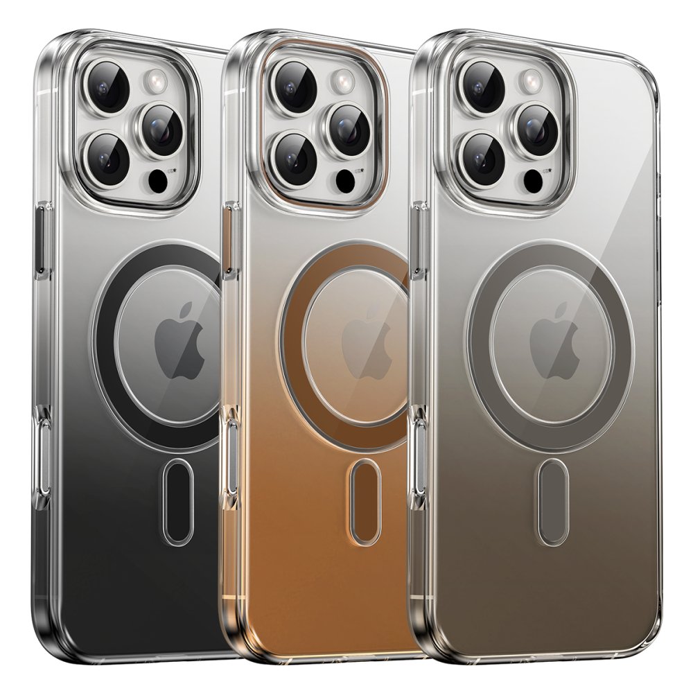 Keephone iPhone 16 Pro Max Aurora Pro Magsafe Kılıf - Siyah Titanyum