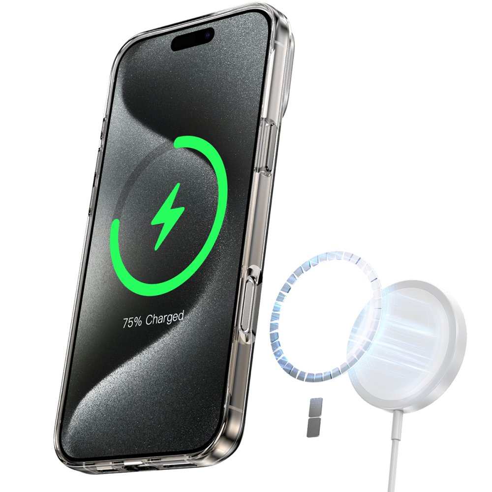 Keephone iPhone 16 Pro Max Aurora Pro Magsafe Kılıf - Siyah Titanyum