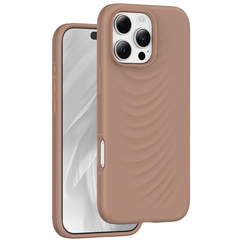 Keephone iPhone 16 Pro Max Benassi Magsafe Kılıf - Çöl Titanyum