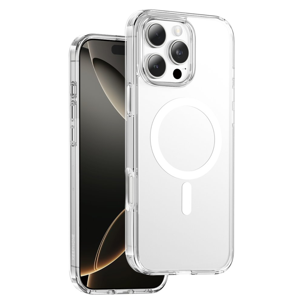 Keephone iPhone 16 Pro Max Hybrid Pro Magsafe Kılıf - Şeffaf
