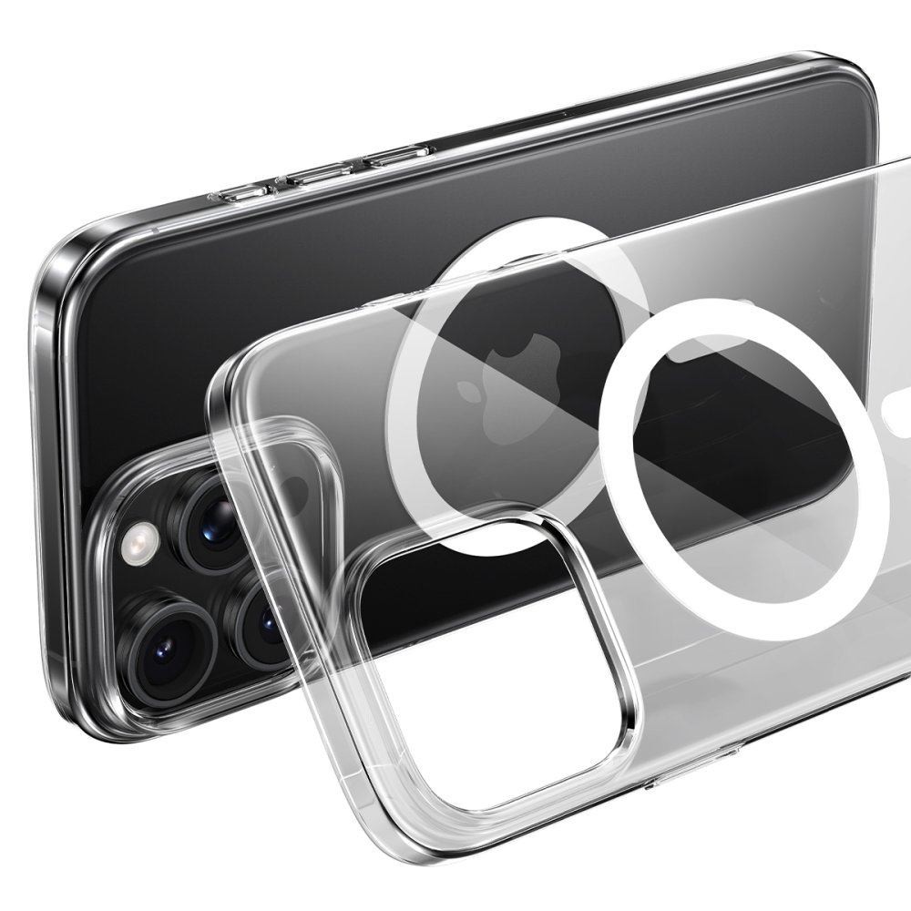 Keephone iPhone 16 Pro Max X-Crystal Slim Magsafe Kılıf - Natural Titanyum