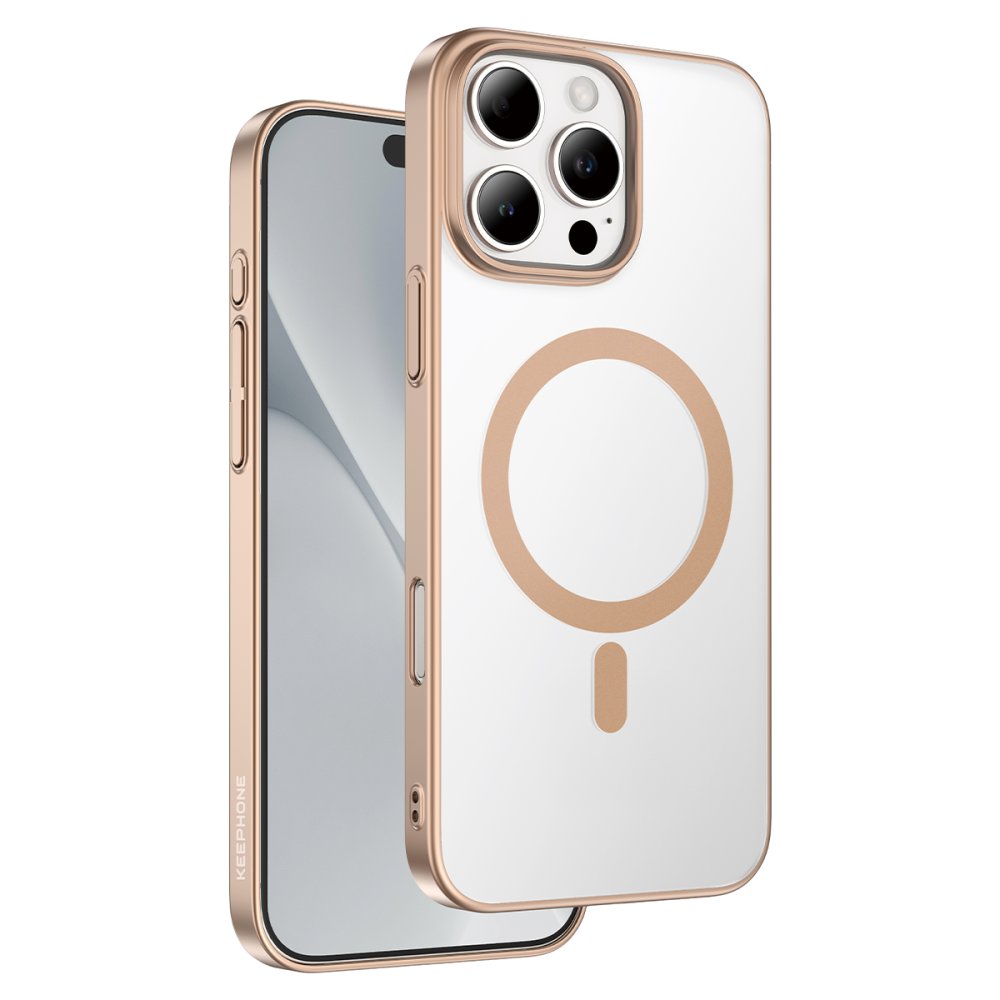 Keephone iPhone 16 Pro Skingrip Magsafe Kılıf - Çöl Titanyum