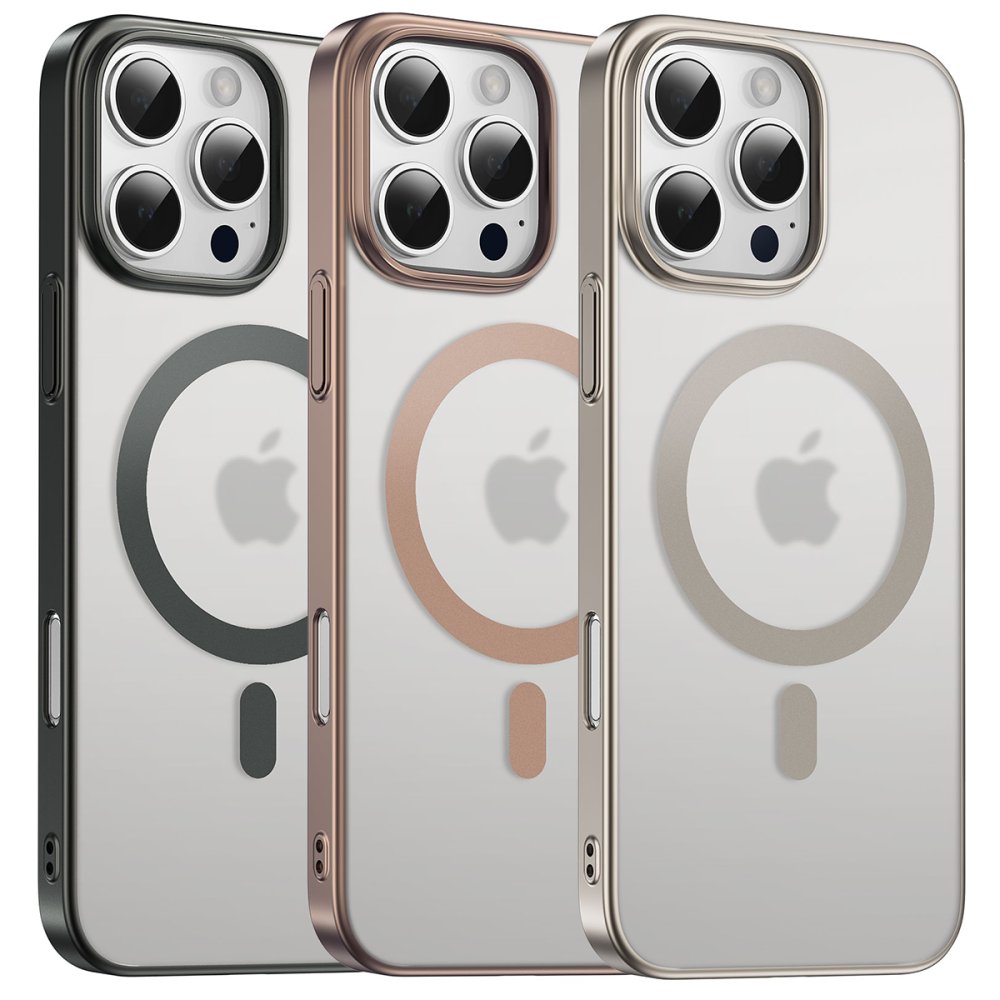 Keephone iPhone 16 Pro Skingrip Magsafe Kılıf - Natural Titanyum