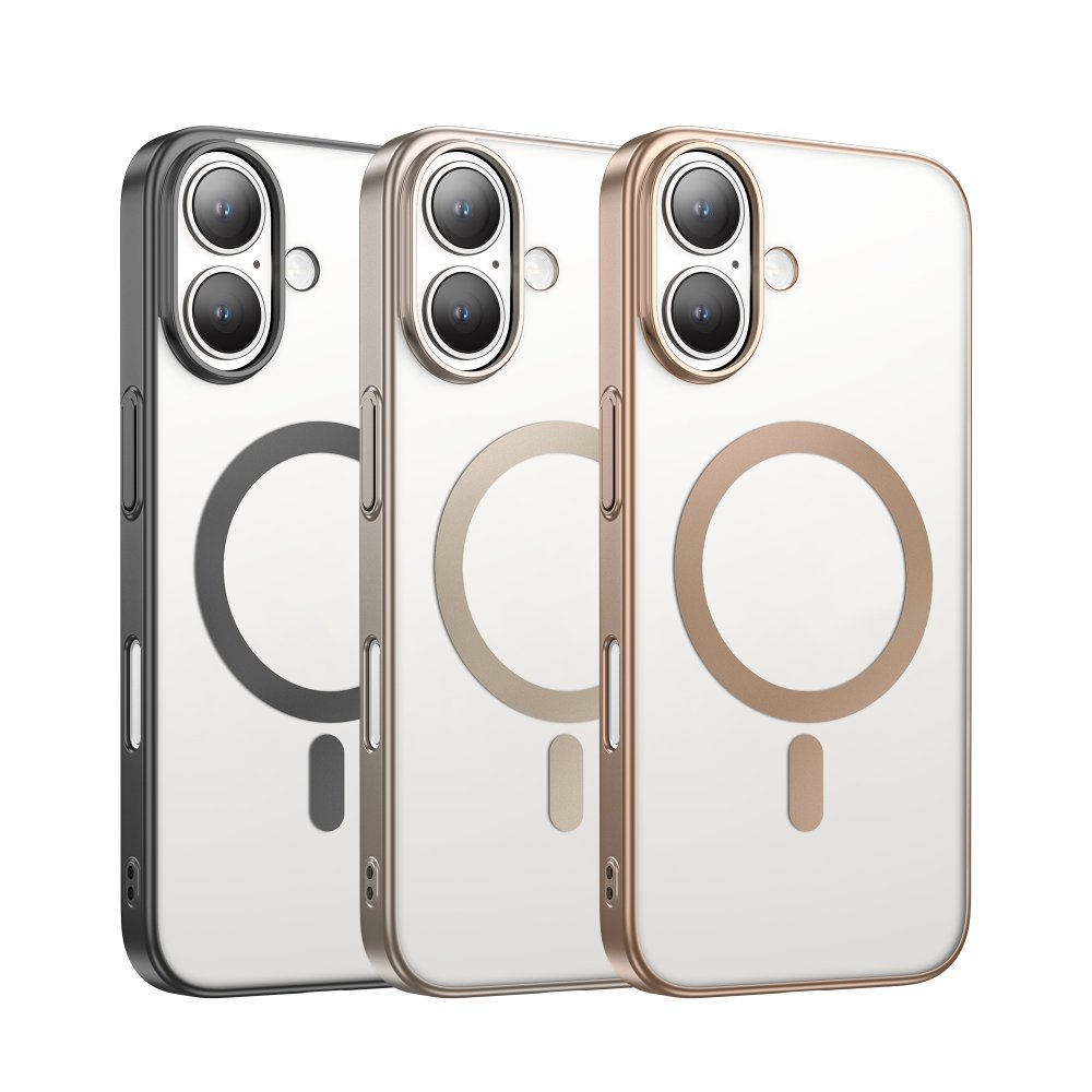 Keephone iPhone 16 Skingrip Magsafe Kılıf - Natural Titanyum