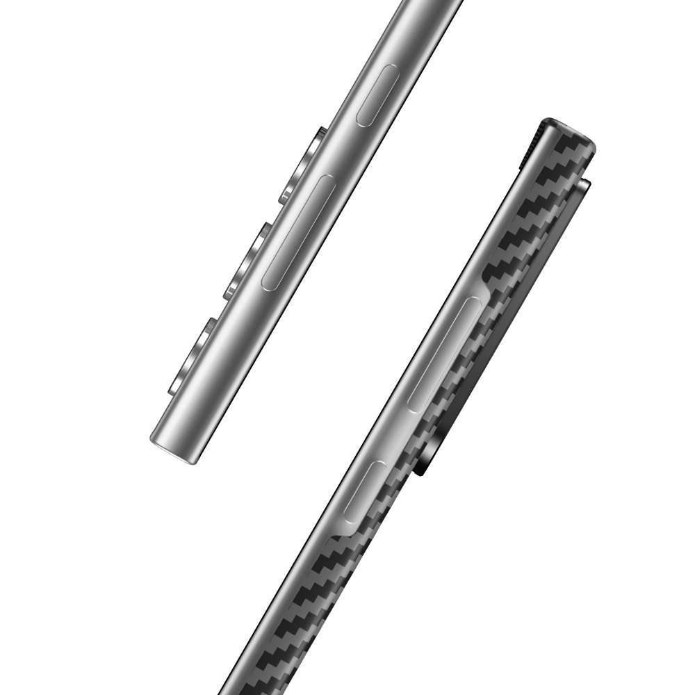 Keephone Samsung Galaxy S24 Ultra Kevlar Magsafe Kılıf - Siyah