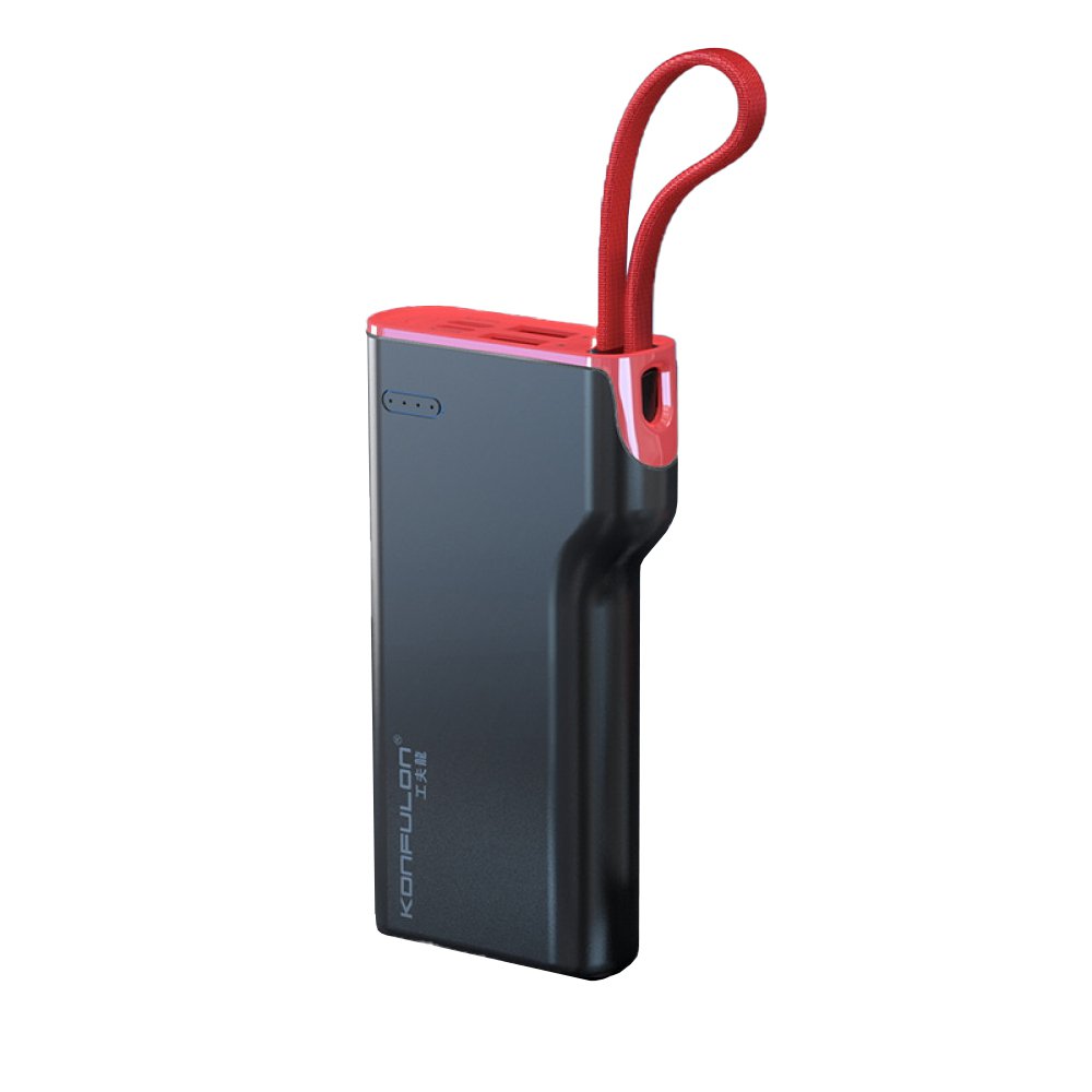 Konfulon A11 Micro USB Powerbank 10.000 mAh - Siyah