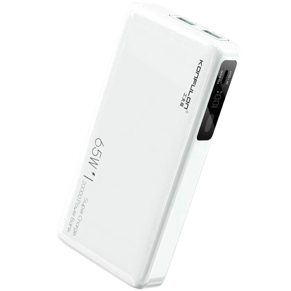Konfulon A25Q Powerbank 20.000 mAh - Beyaz