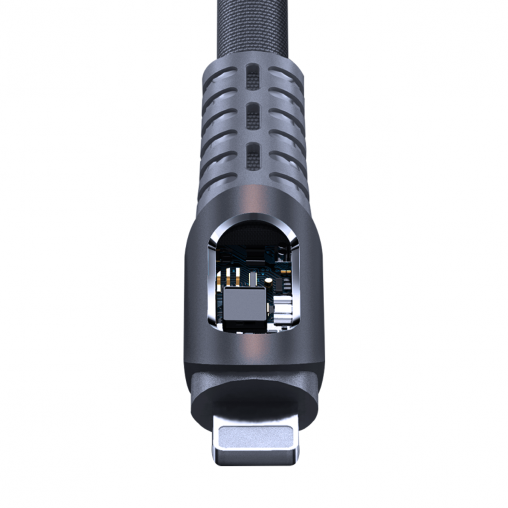Konfulon DC29 Lightning Kablo iphone Uyumlu 1M 2.4A - Siyah