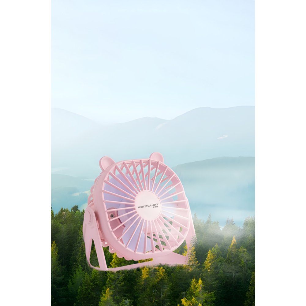 Konfulon FS23 Masaüstü Soğutma Fanı - Mavi