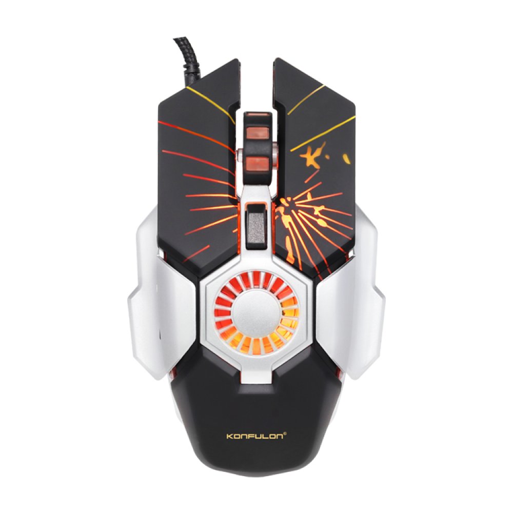 Konfulon G16 RGB Işıklı Kablolu Gamer Mouse