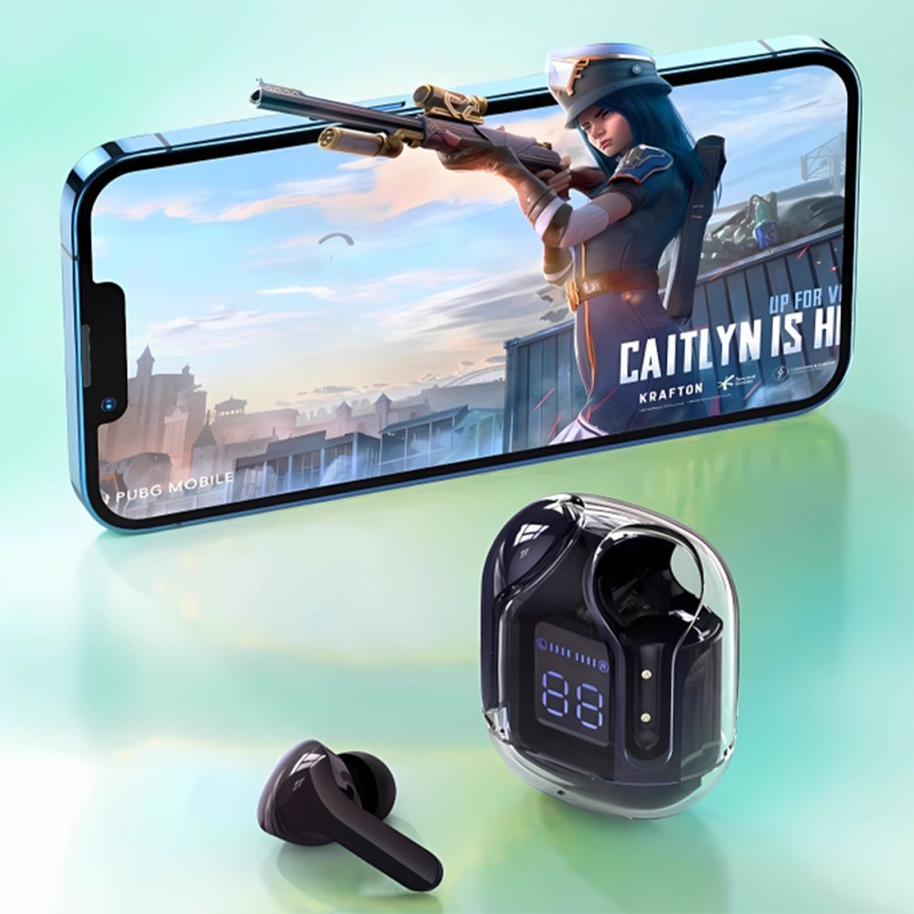 Konfulon GT13 Dijital Şarj Göstergeli Kablosuz Airpods Kulaklık - Beyaz