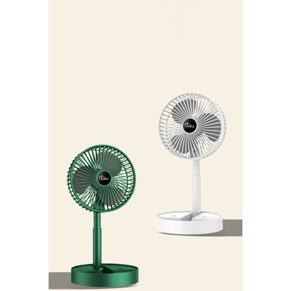 Konfulon JS01 Masaüstü Soğutma Fanı - Beyaz