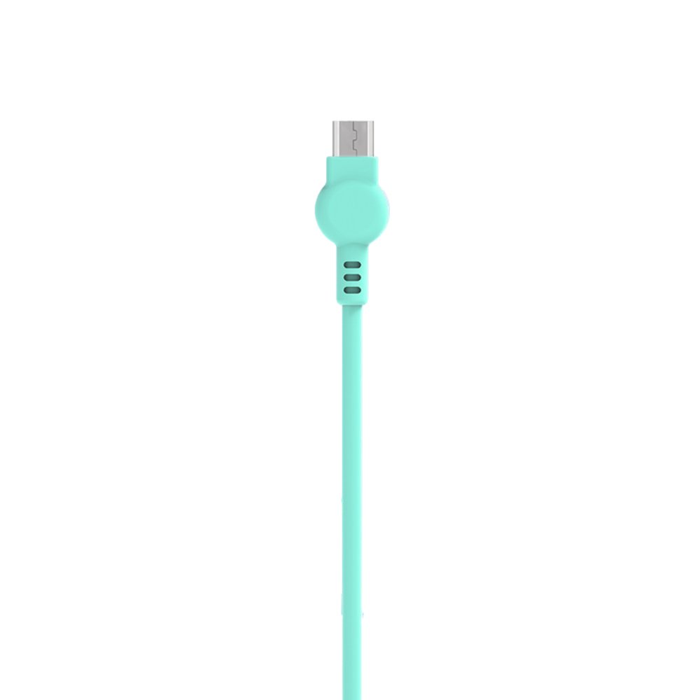 Konfulon S64 Micro USB Kablo 1M 2.4A - Yeşil