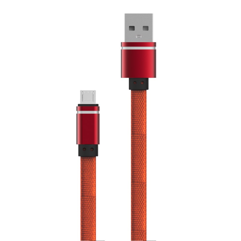 Konfulon S76 Micro USB Kablo 1M 3A - Kırmızı