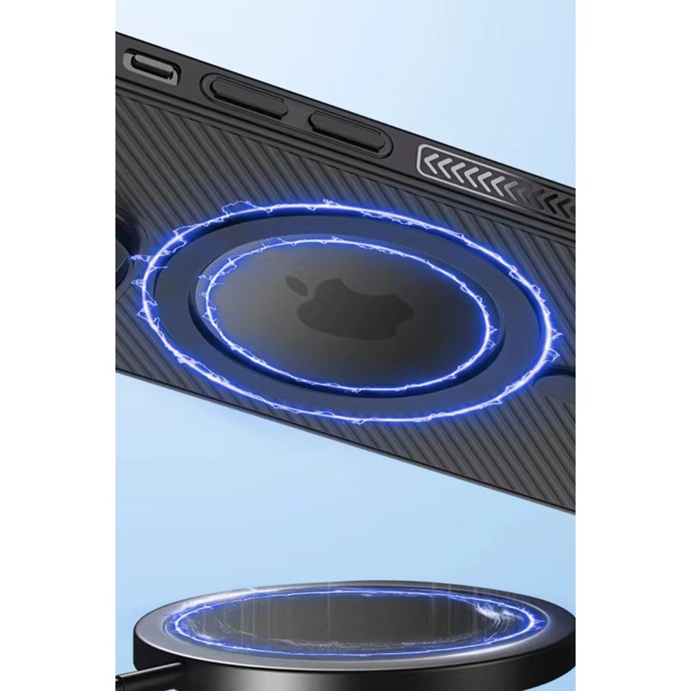 Movenchy iPhone 14 Pro Kılıf PP Magsafe Kapak - Beyaz