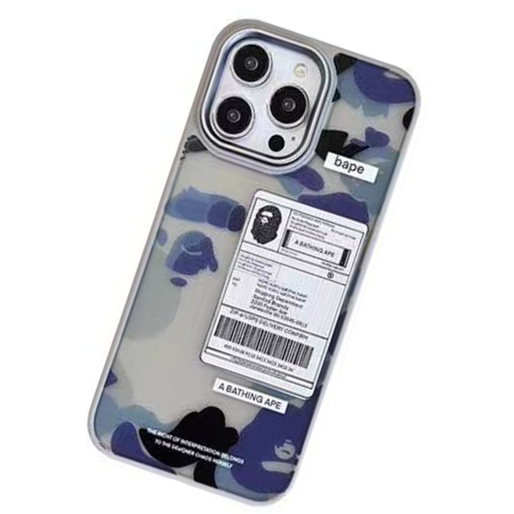 Movenchy iPhone 15 Pro Max Terra Desenli Kapak - Siyah - 3