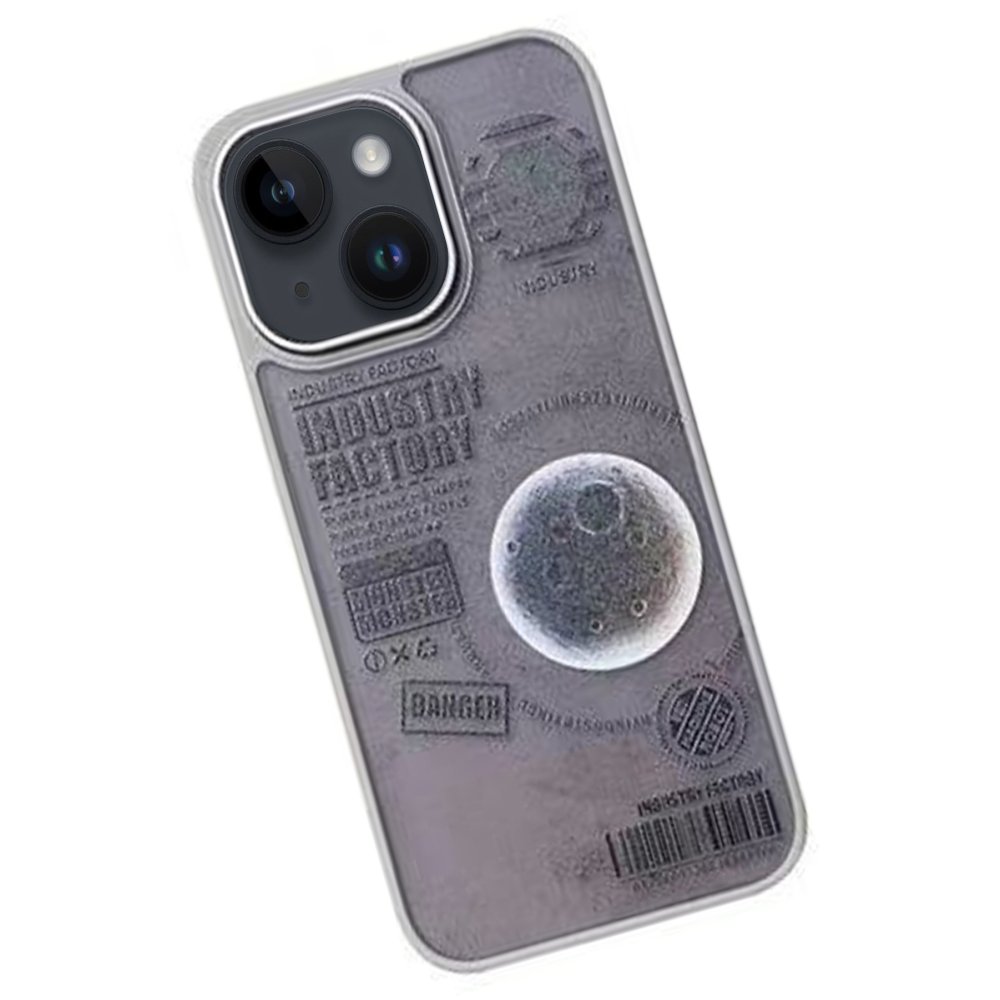 Movenchy iPhone 15 Terra Desenli Kapak - Siyah - 2