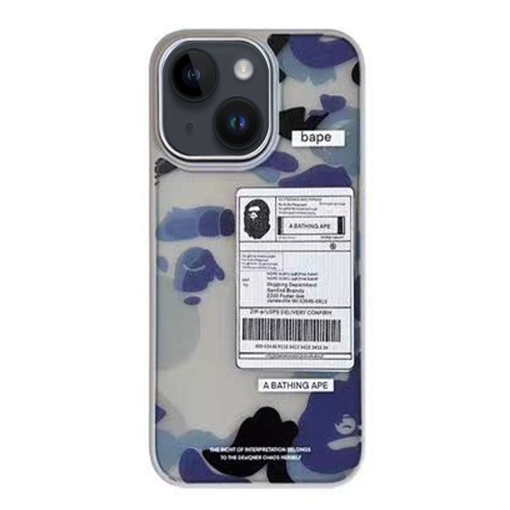 Movenchy iPhone 15 Terra Desenli Kapak - Siyah - 3