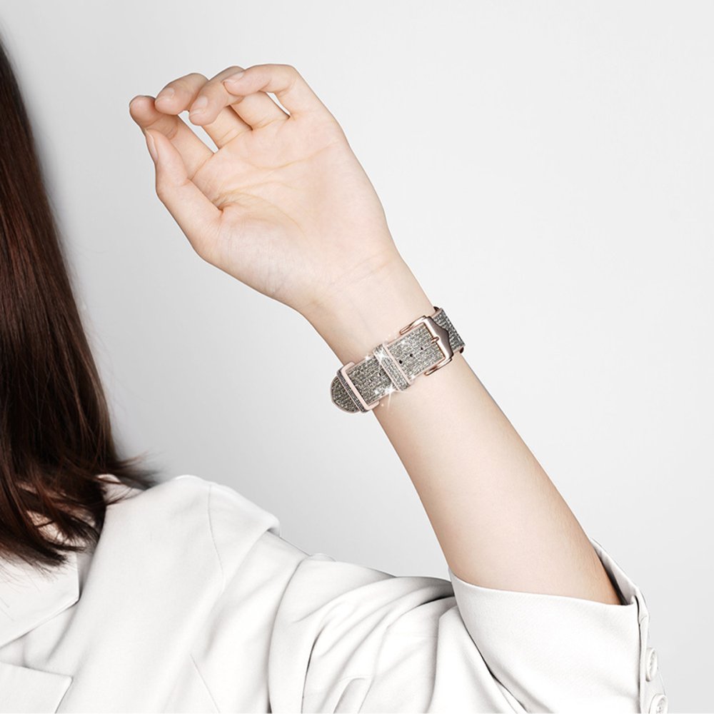 Movenchy Watch 42mm Blink Kordon - Beyaz