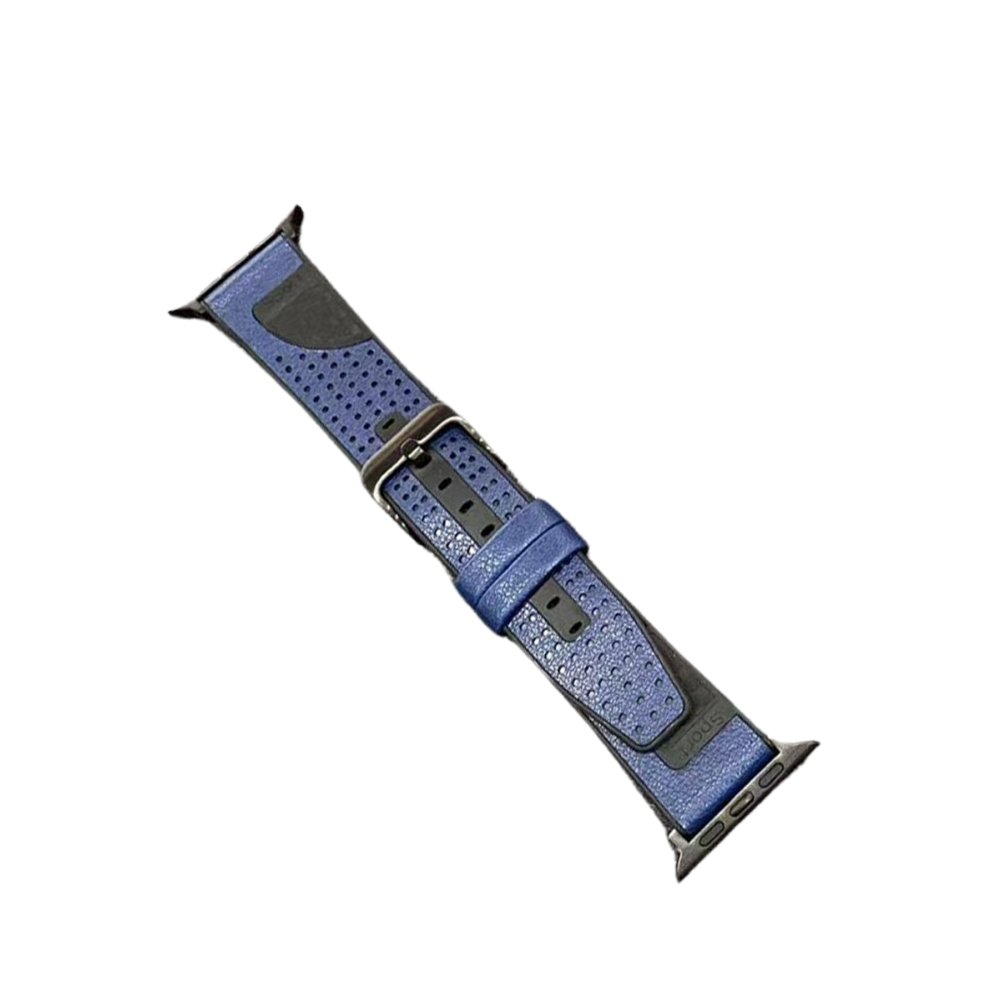 Movenchy Watch 44mm Buff Deri Kordon - Lacivert