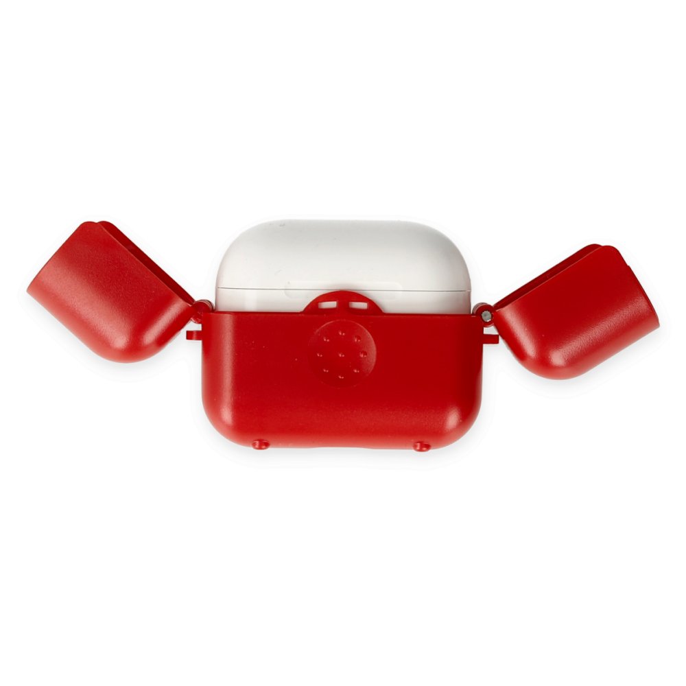 Newface Airpods 3 (3.nesil) Basmalı Kılıf - Kırmızı