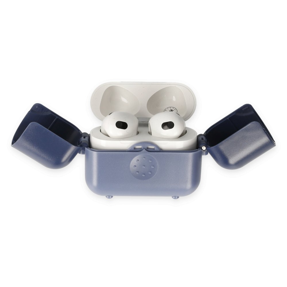 Newface Airpods 3 (3.nesil) Basmalı Kılıf - Mavi-Lacivert