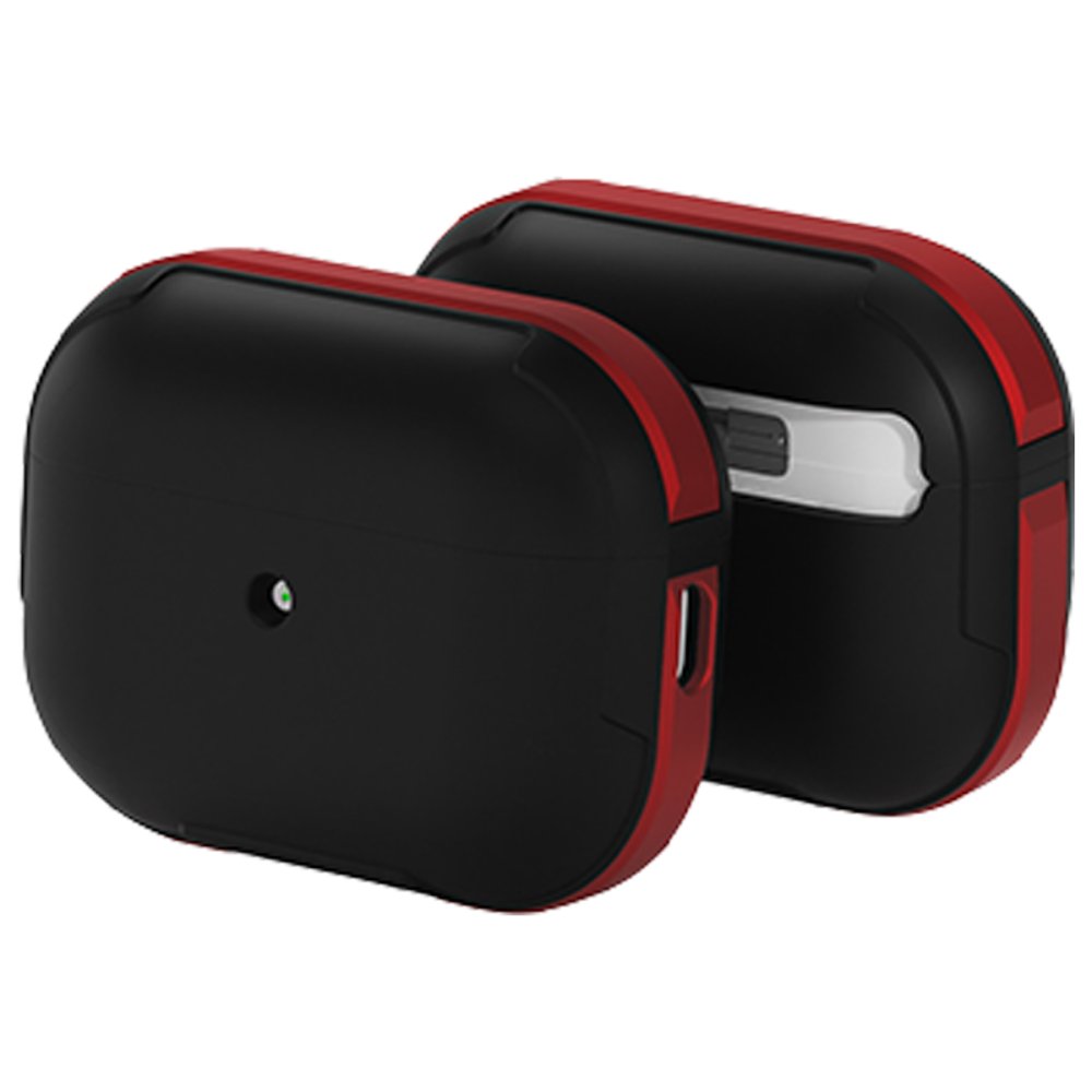 Movenchy Airpods 3 (3.nesil) MO-A8 Armor Kılıf - Kırmızı