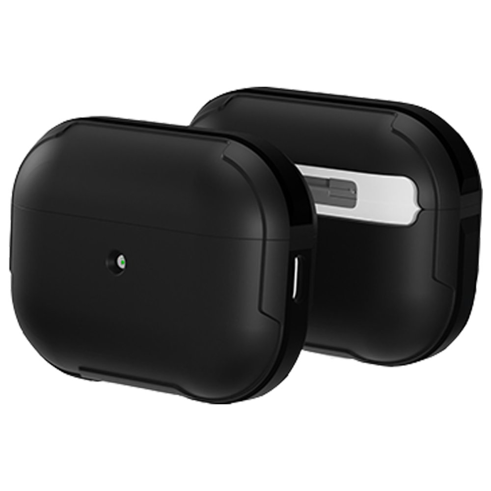 Movenchy Airpods Pro (1.nesil) MO-A8 Armor Kılıf - Siyah