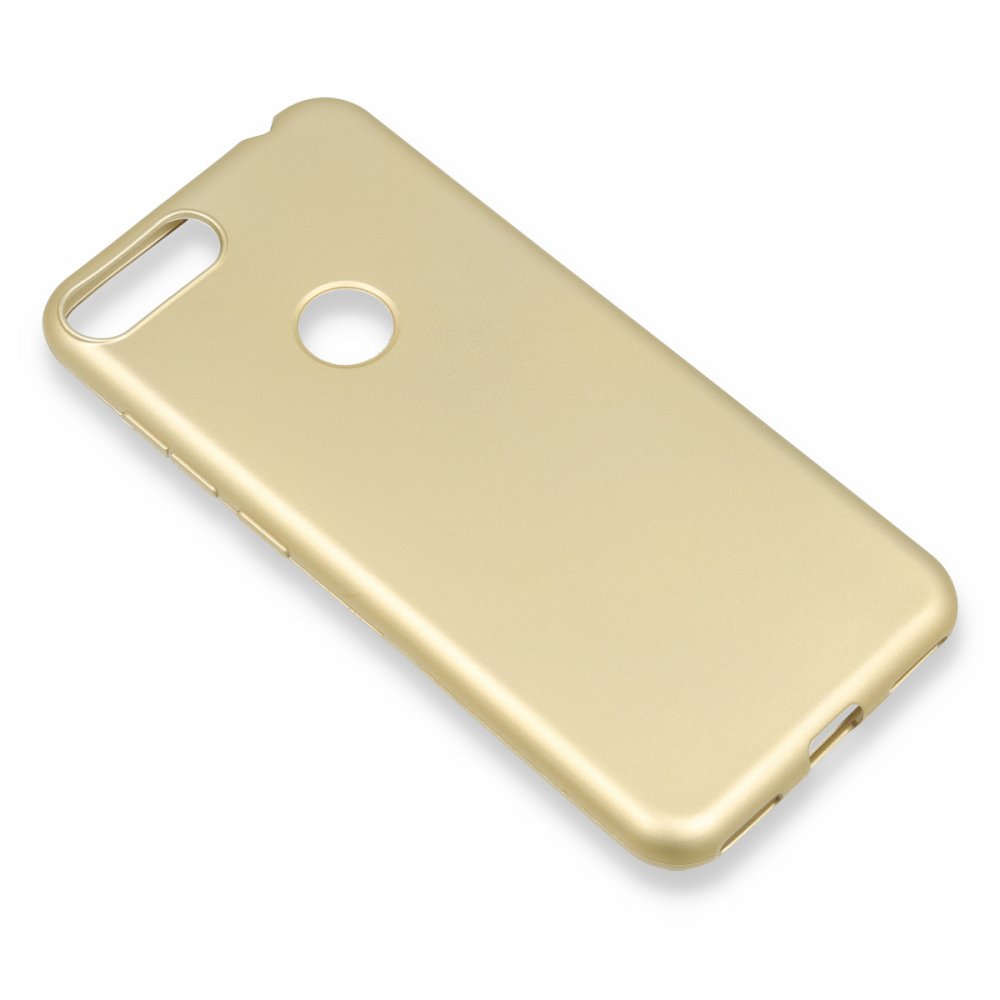 Newface Alcatel 1S Kılıf First Silikon - Gold
