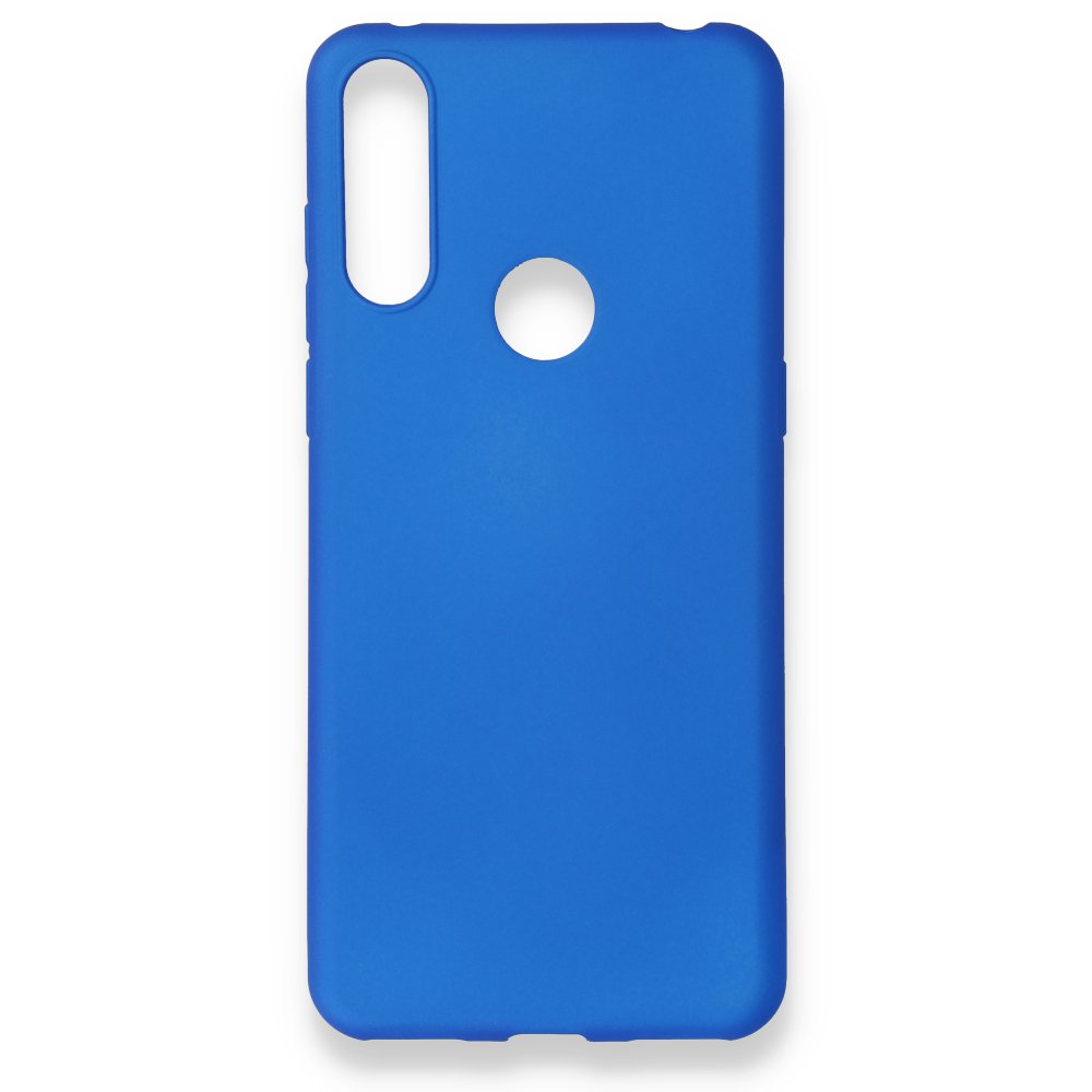 Newface Alcatel 3x 2019 Kılıf First Silikon - Mavi